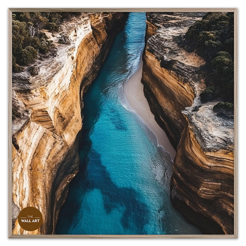 LOCH ARD GORGE AERIAL VIEW