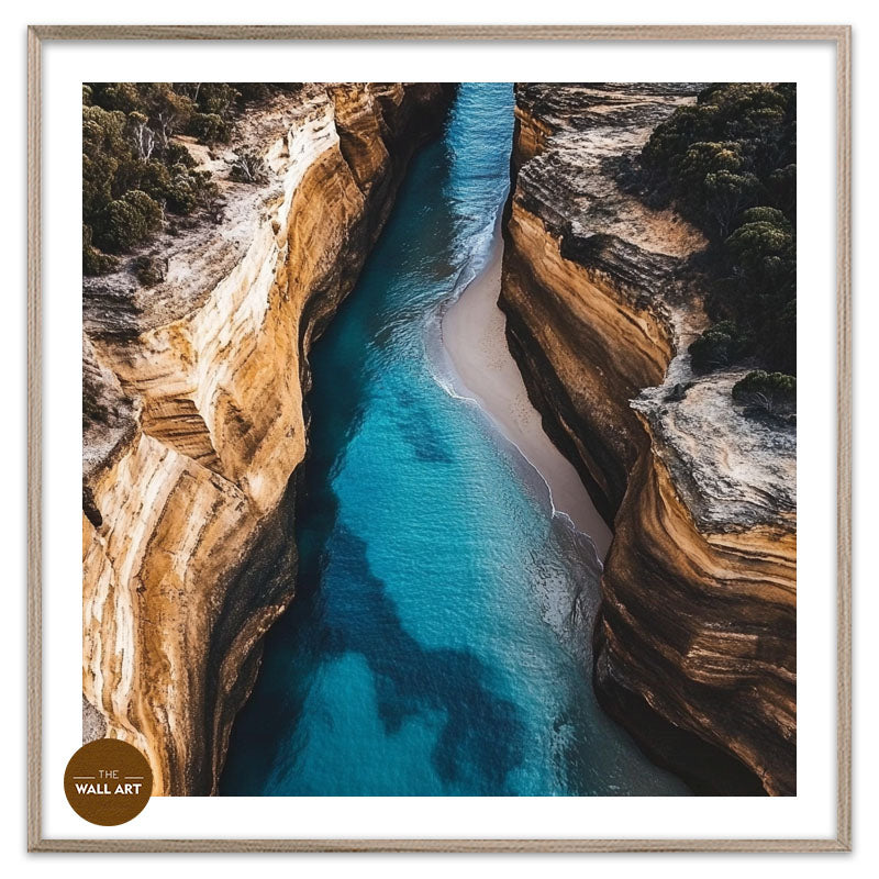 LOCH ARD GORGE AERIAL VIEW