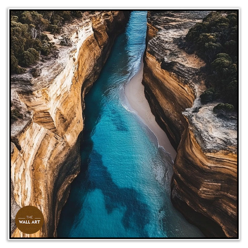 LOCH ARD GORGE AERIAL VIEW