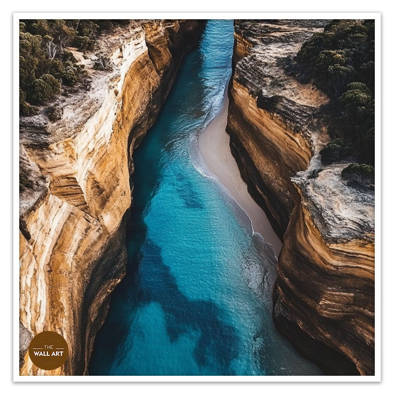 LOCH ARD GORGE AERIAL VIEW