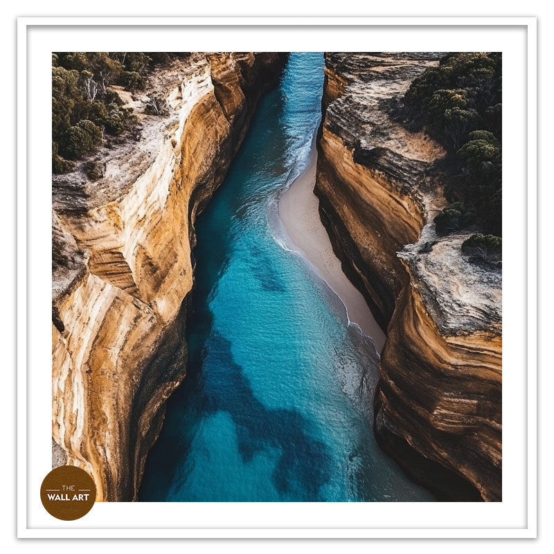LOCH ARD GORGE AERIAL VIEW