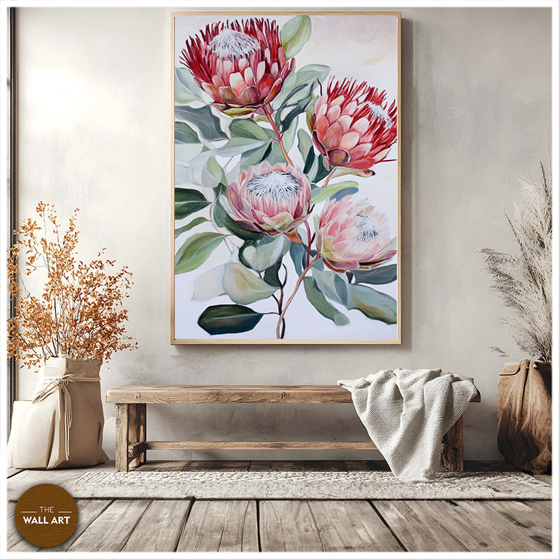 RED AUSTRALIAN PROTEA