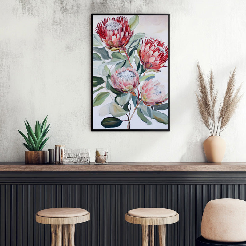 RED AUSTRALIAN PROTEA