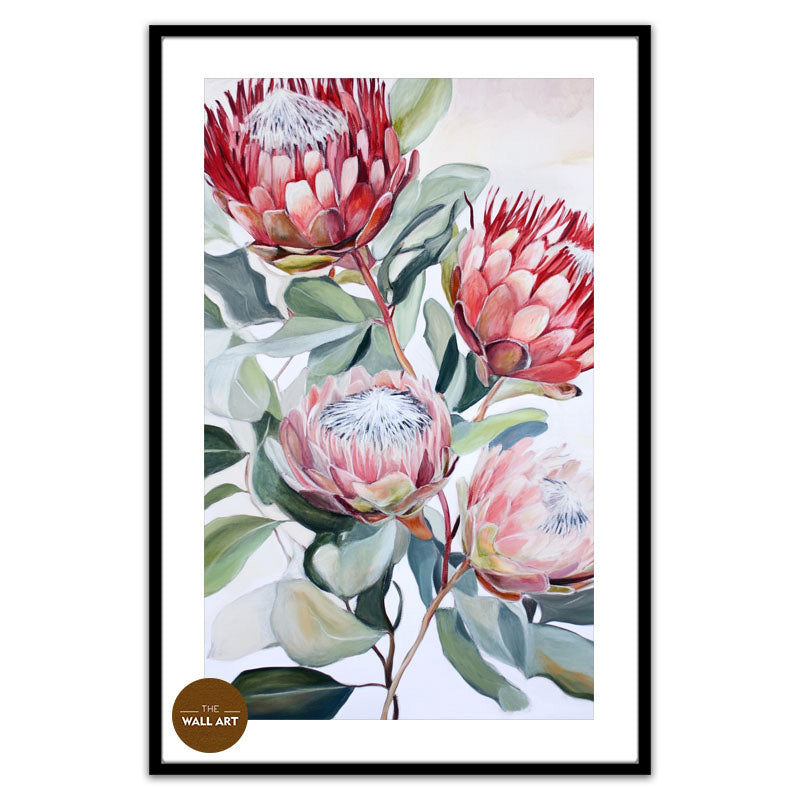 RED AUSTRALIAN PROTEA