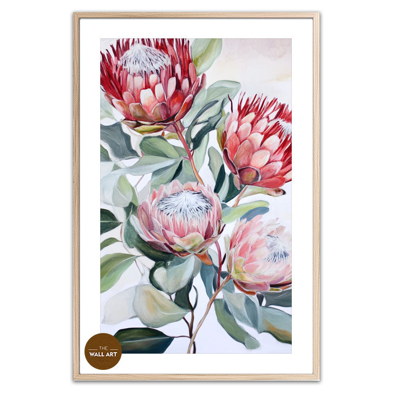 RED AUSTRALIAN PROTEA