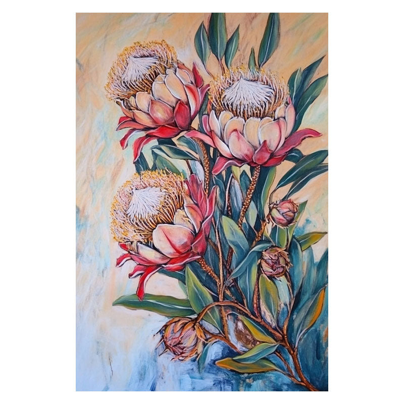 RED PROTEA BRANCH