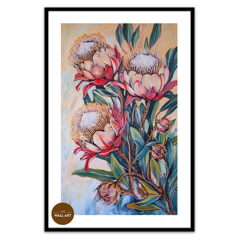 RED PROTEA BRANCH