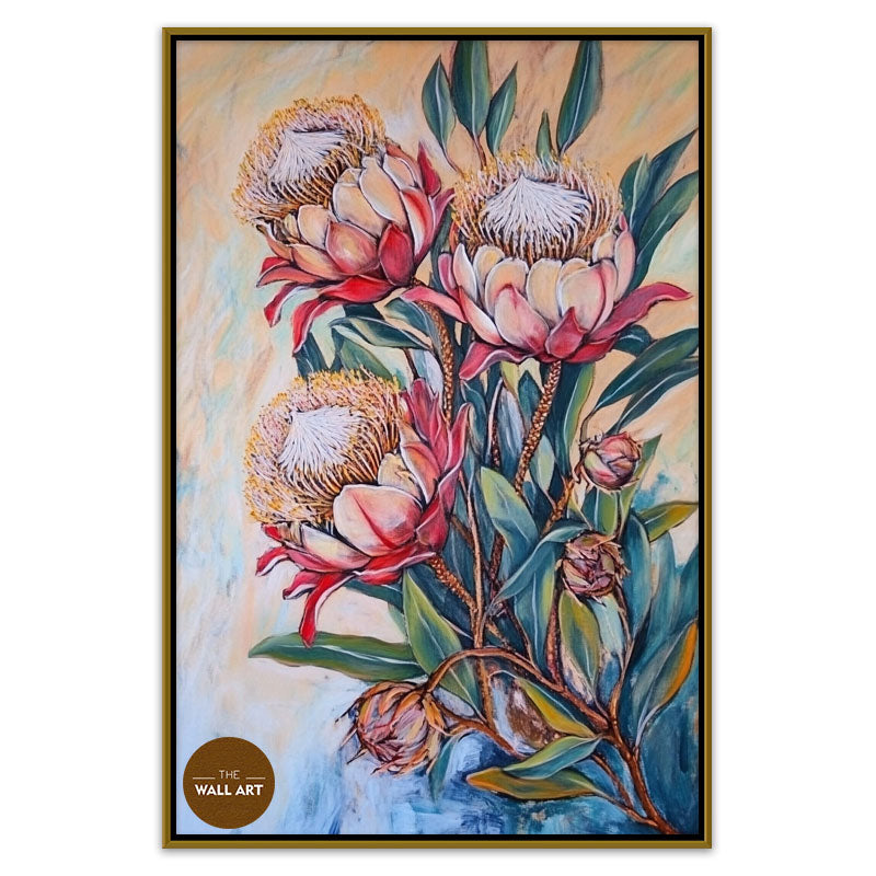 RED PROTEA BRANCH