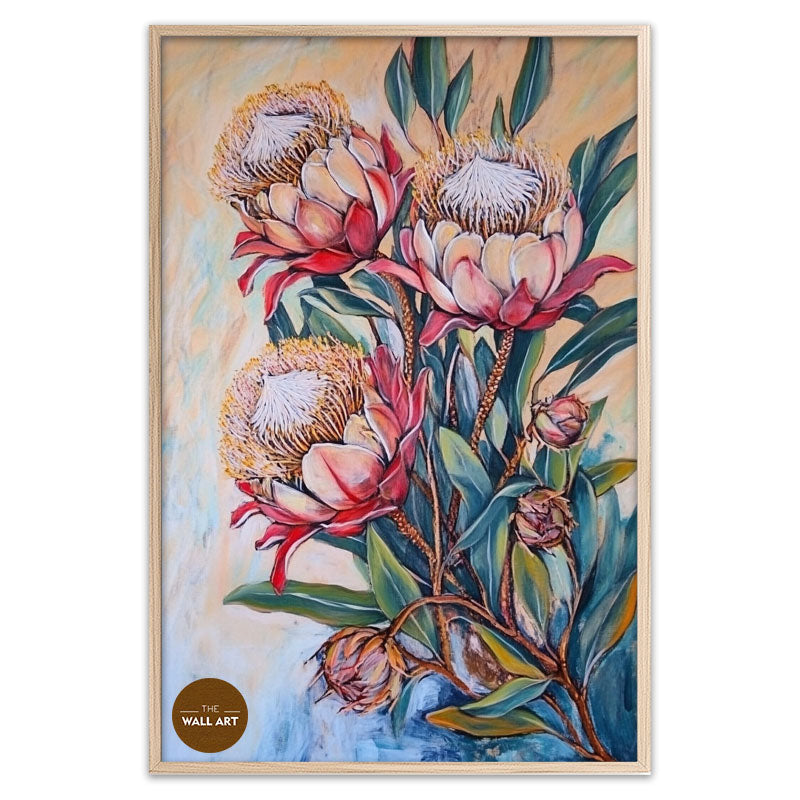 RED PROTEA BRANCH