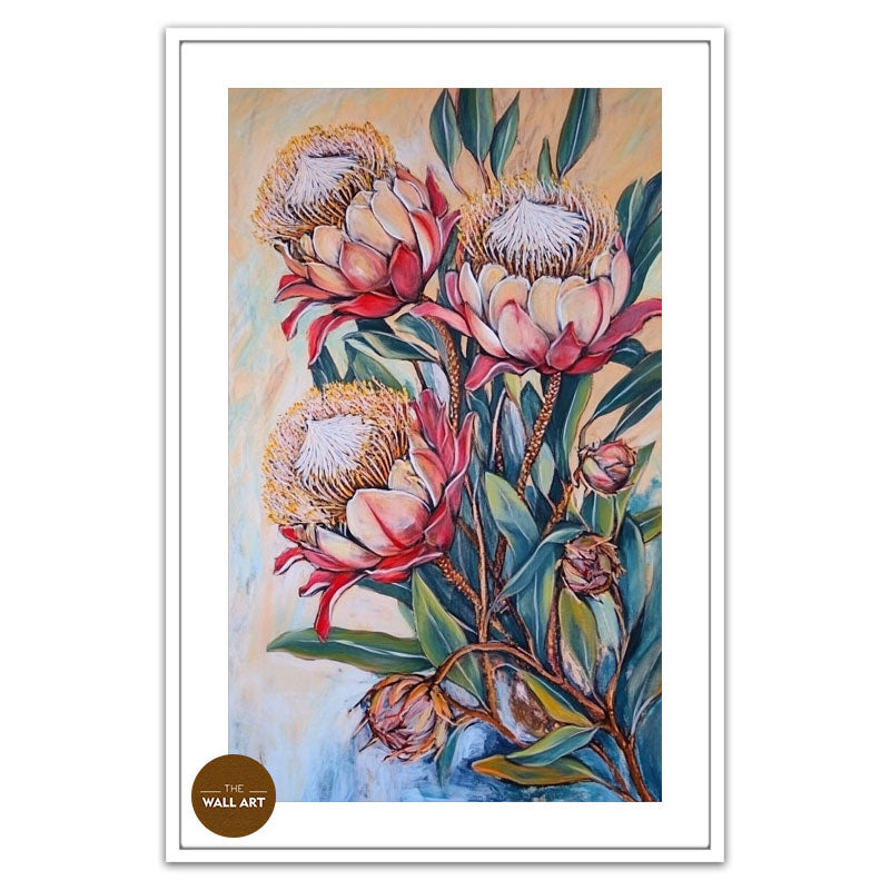 RED PROTEA BRANCH