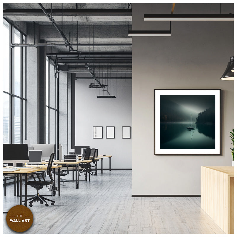 SAIL BOAT IN GREEN LAKE III