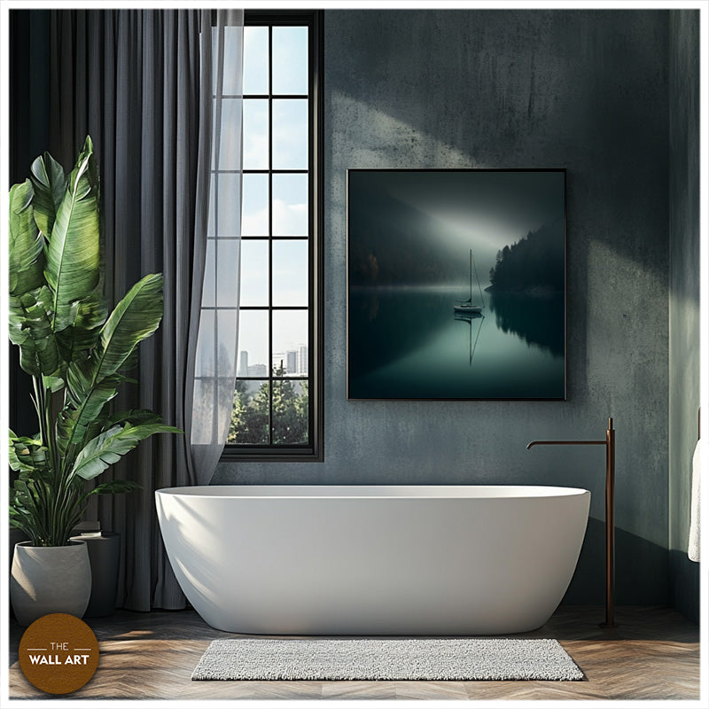 SAIL BOAT IN GREEN LAKE III