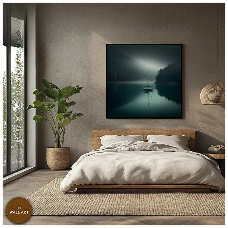 SAIL BOAT IN GREEN LAKE III