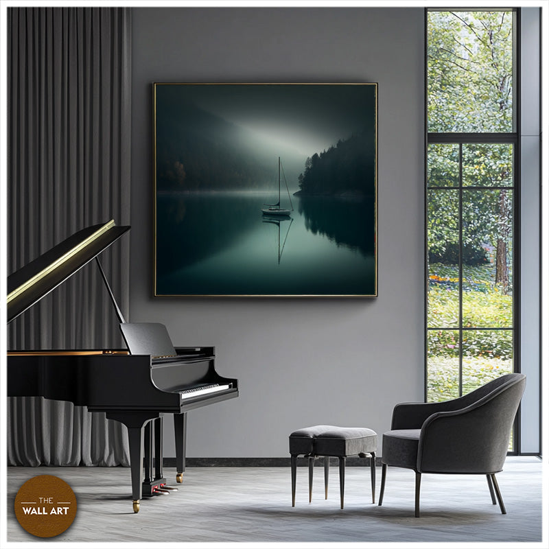 SAIL BOAT IN GREEN LAKE III