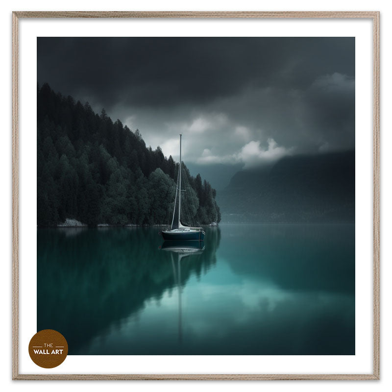 SAIL BOAT IN GREEN LAKE I