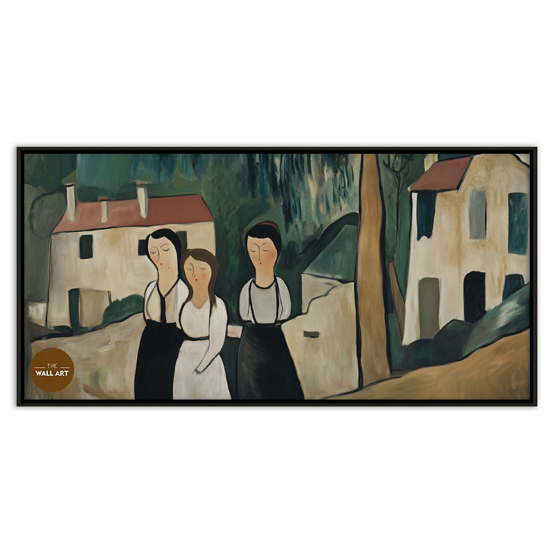 THE SLOPING VILLAGE