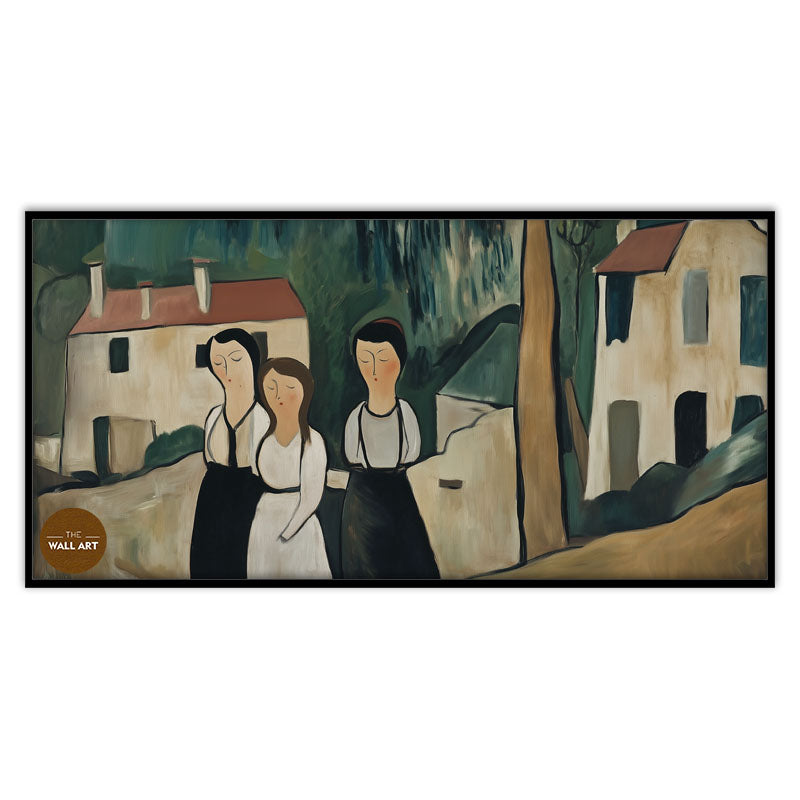 THE SLOPING VILLAGE