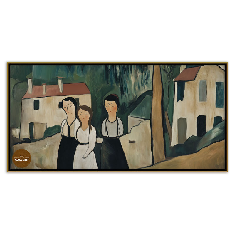 THE SLOPING VILLAGE