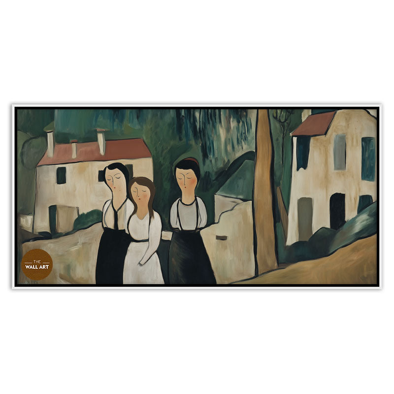 THE SLOPING VILLAGE