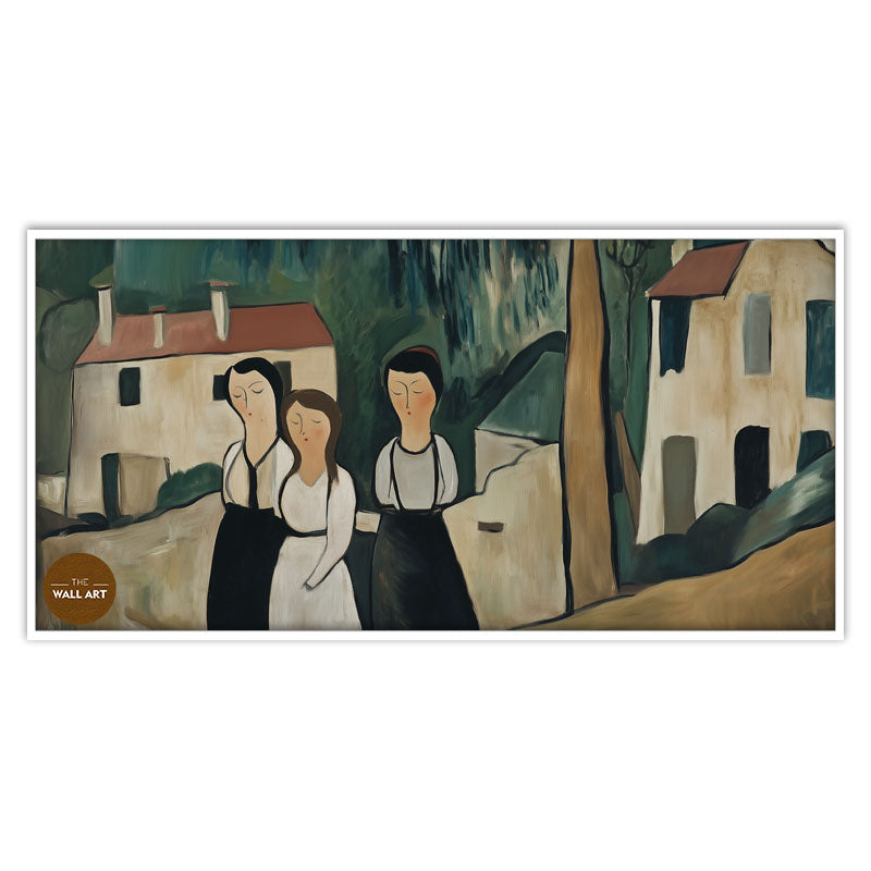 THE SLOPING VILLAGE