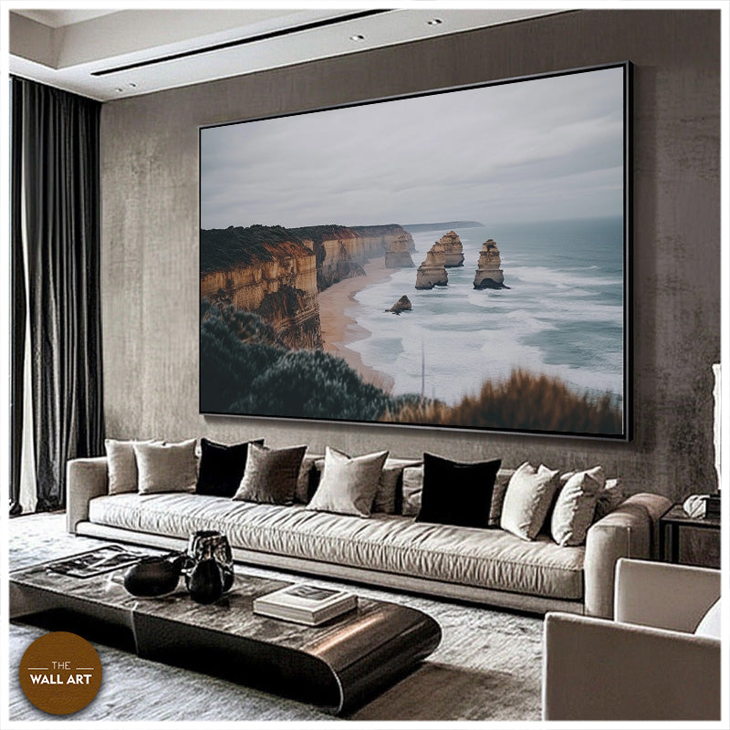 TWELVE APOSTLES MISTY DAY