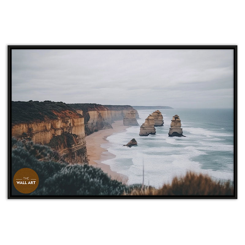 TWELVE APOSTLES MISTY DAY