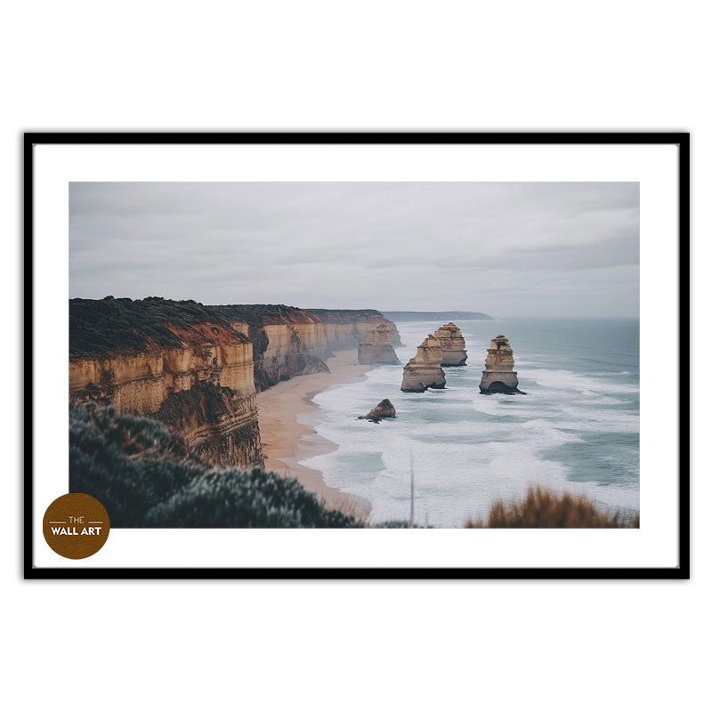 TWELVE APOSTLES MISTY DAY