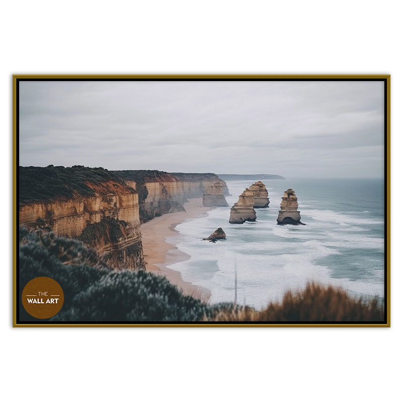 TWELVE APOSTLES MISTY DAY