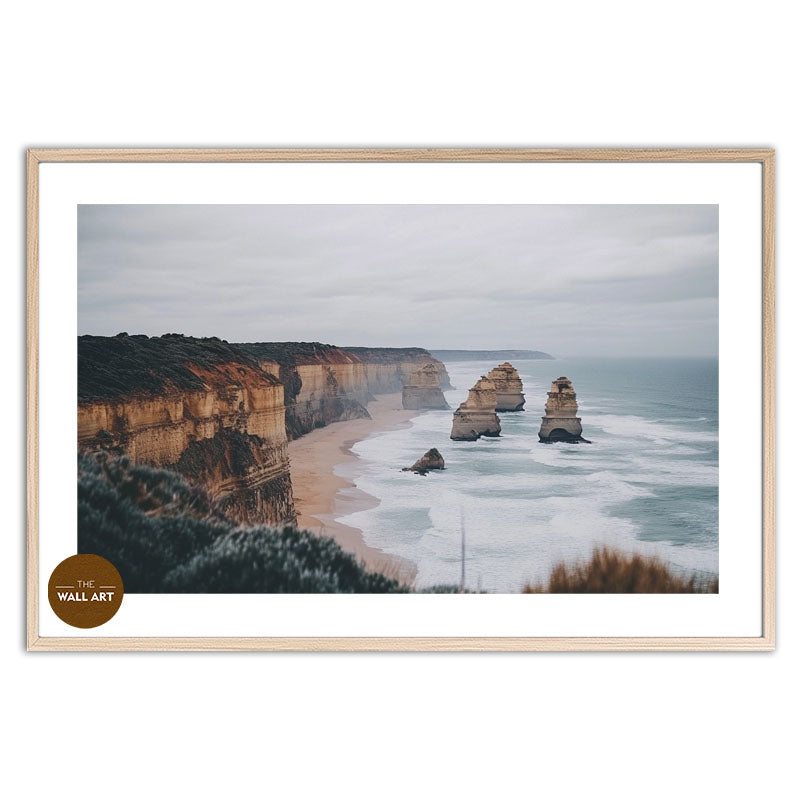 TWELVE APOSTLES MISTY DAY