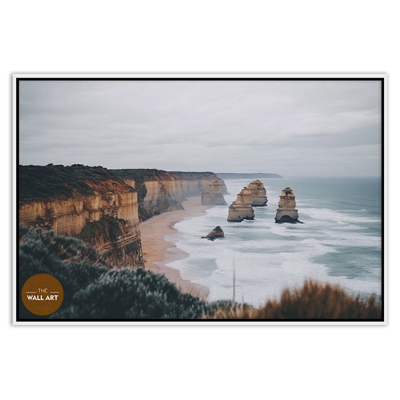 TWELVE APOSTLES MISTY DAY