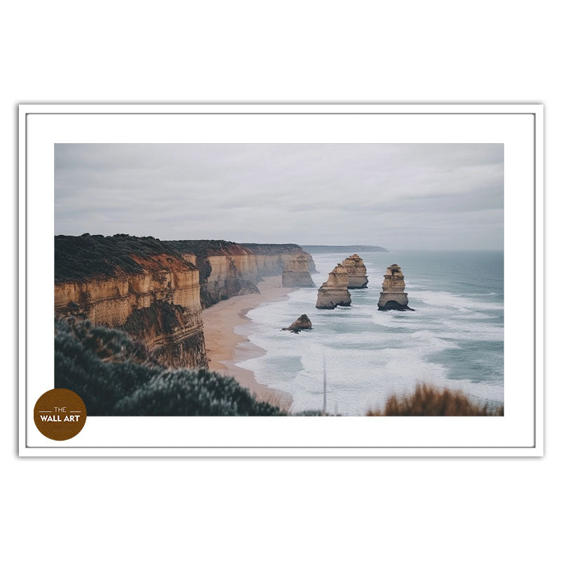 TWELVE APOSTLES MISTY DAY