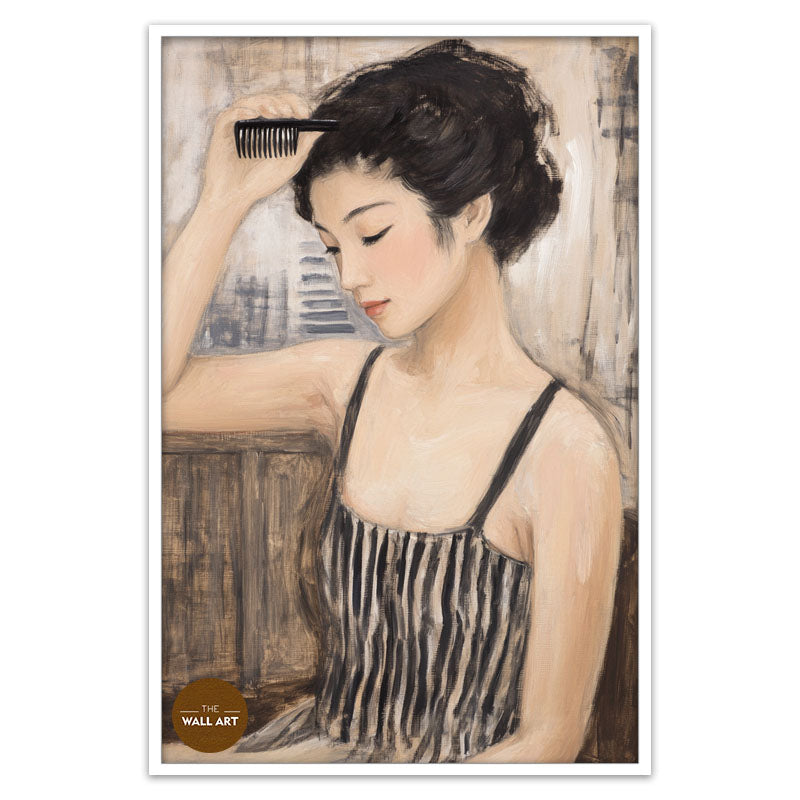 WOMEN WITH A COMB