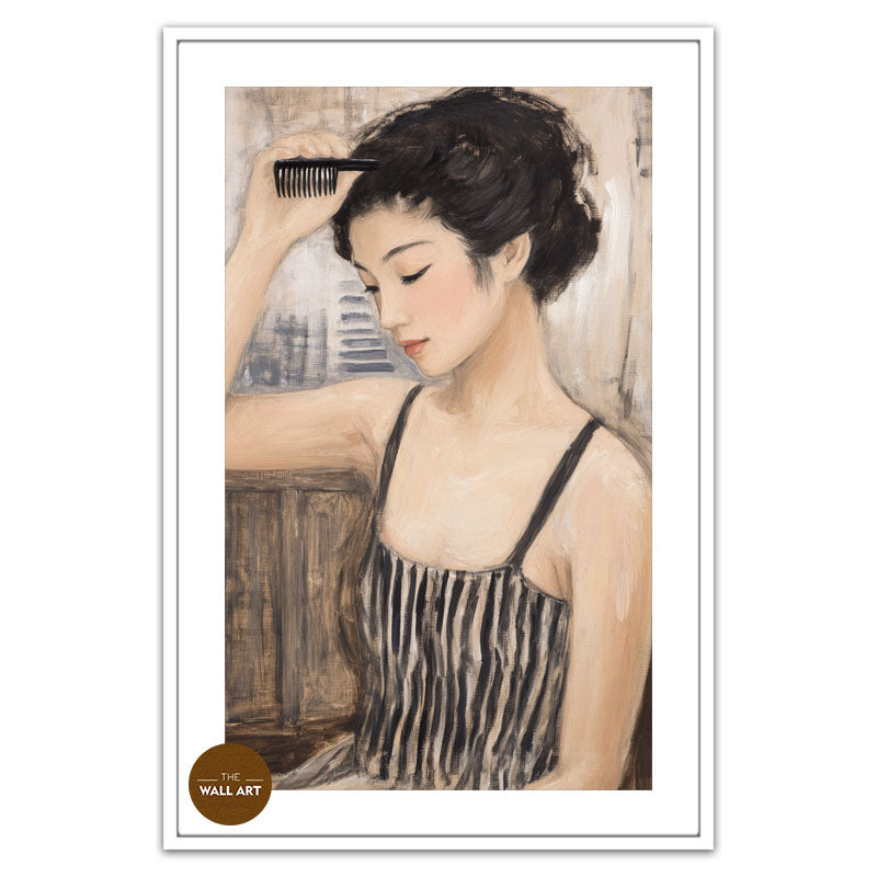 WOMEN WITH A COMB