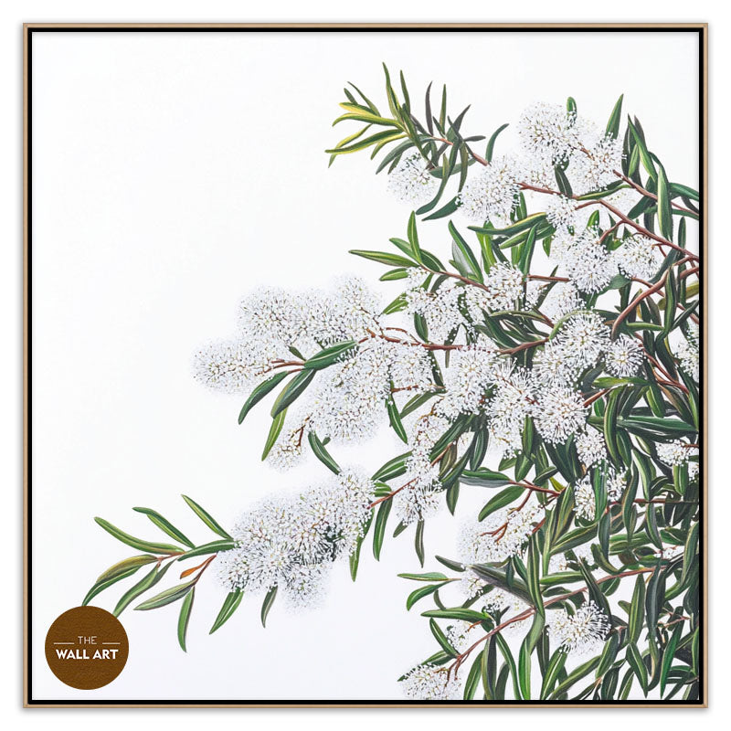WHITE MELALEU FLOWERS