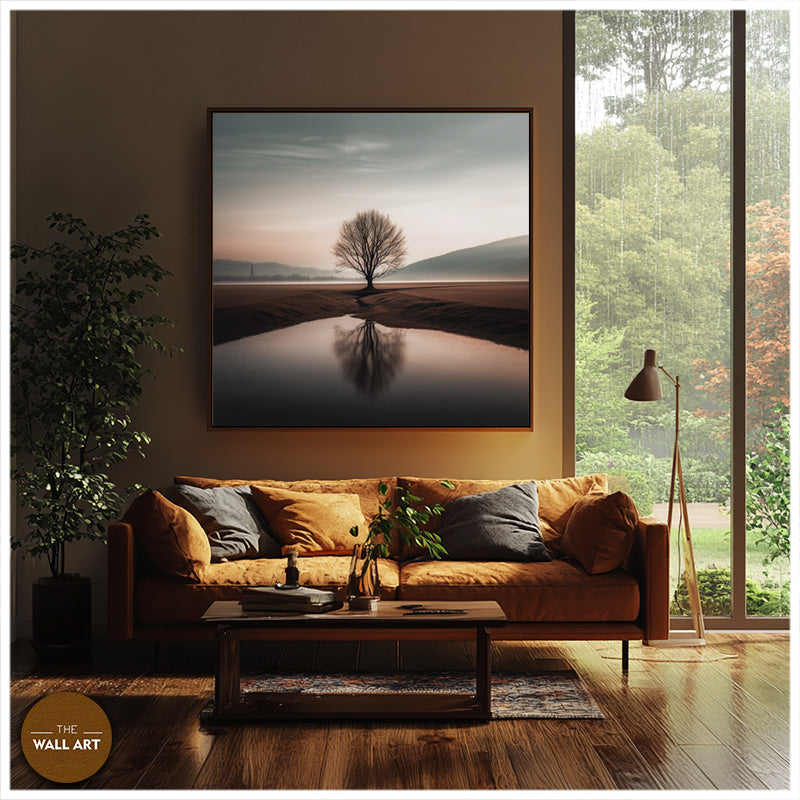 ALONE TREE AT DAWN III
