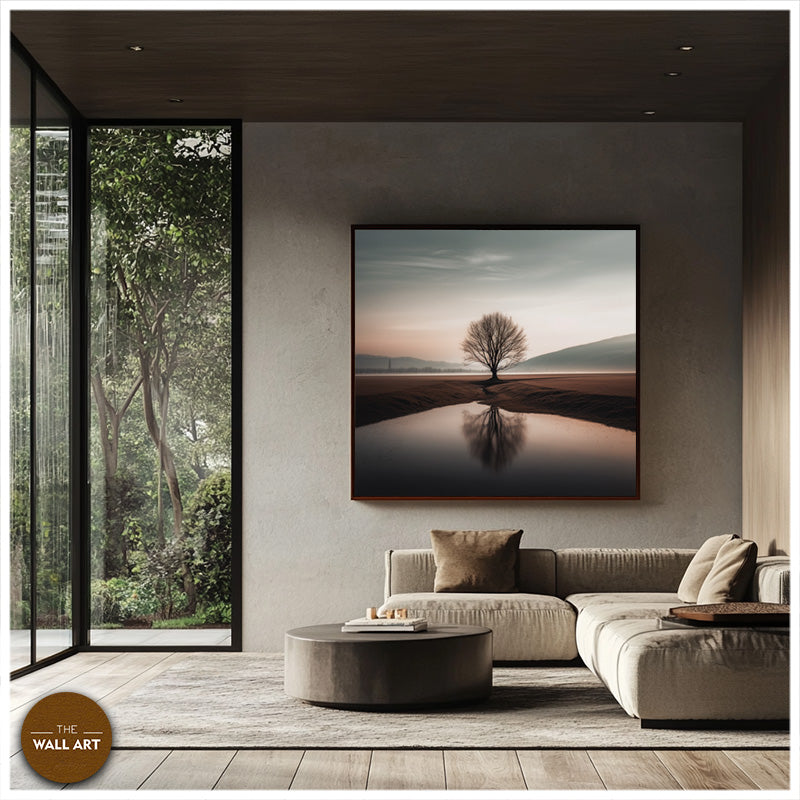 ALONE TREE AT DAWN III