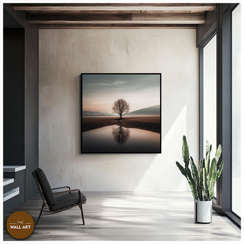 ALONE TREE AT DAWN III