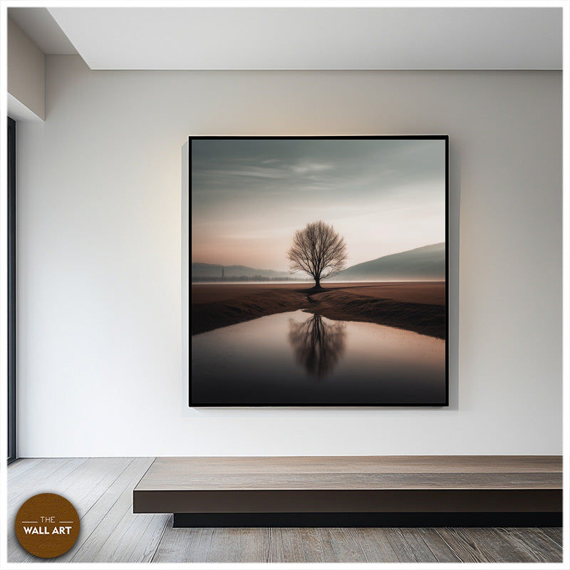 ALONE TREE AT DAWN III