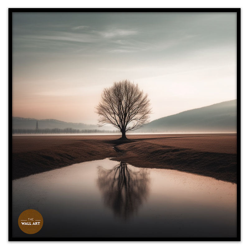 ALONE TREE AT DAWN III