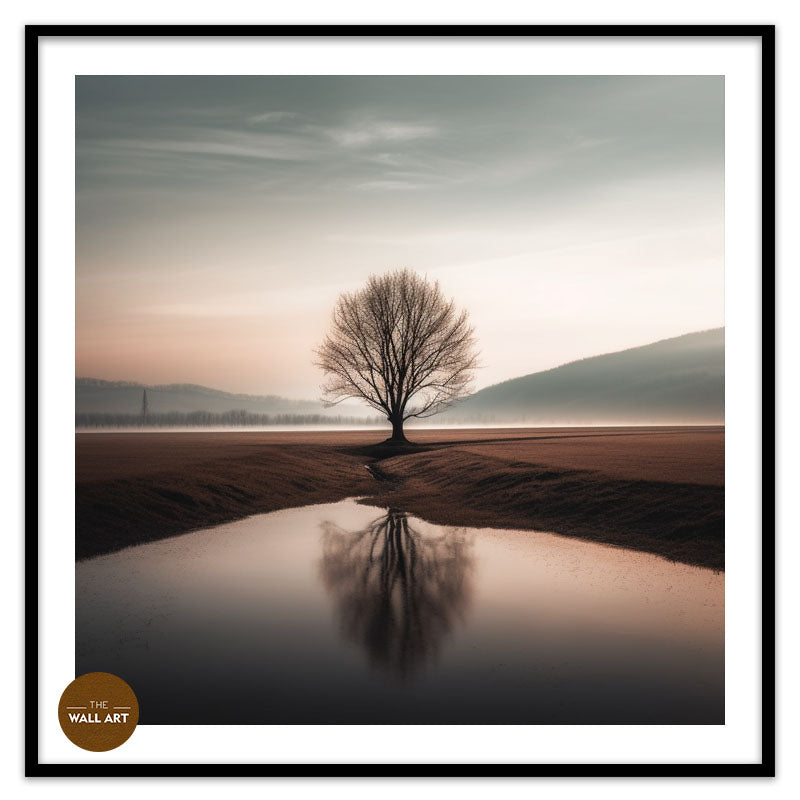 ALONE TREE AT DAWN III