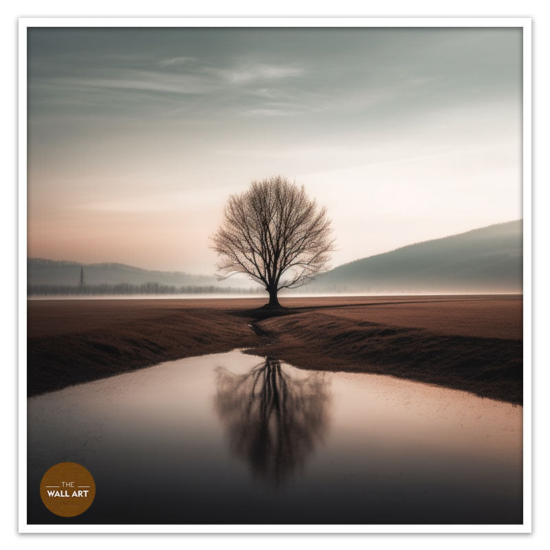 ALONE TREE AT DAWN III