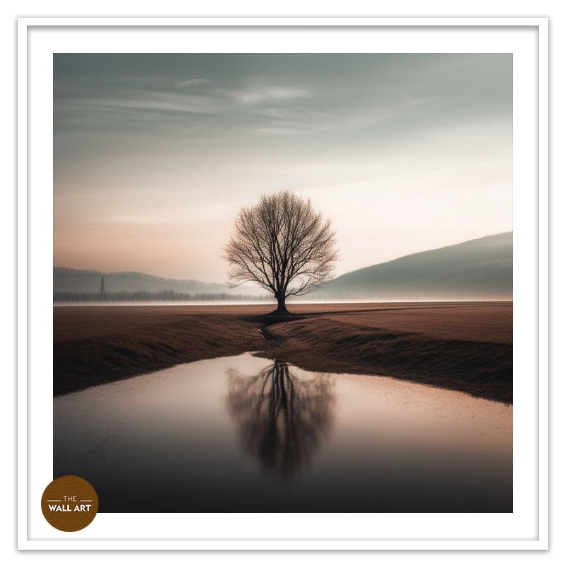 ALONE TREE AT DAWN III