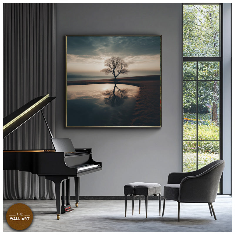 ALONE TREE AT DAWN II