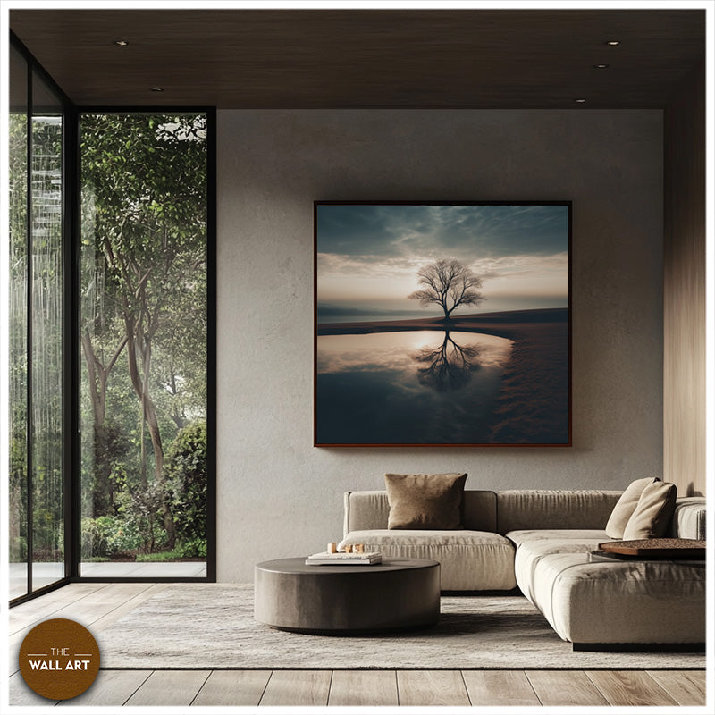 ALONE TREE AT DAWN II