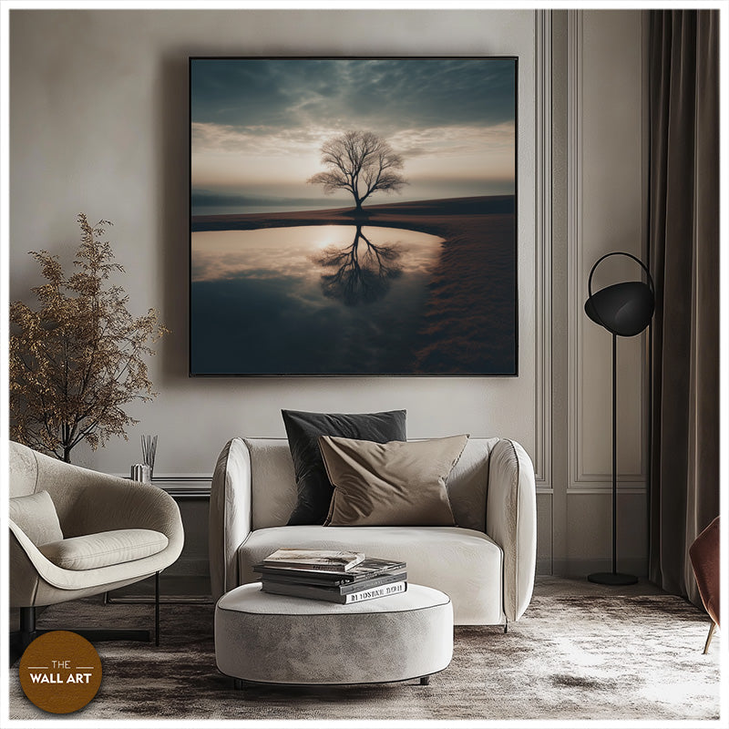 ALONE TREE AT DAWN II