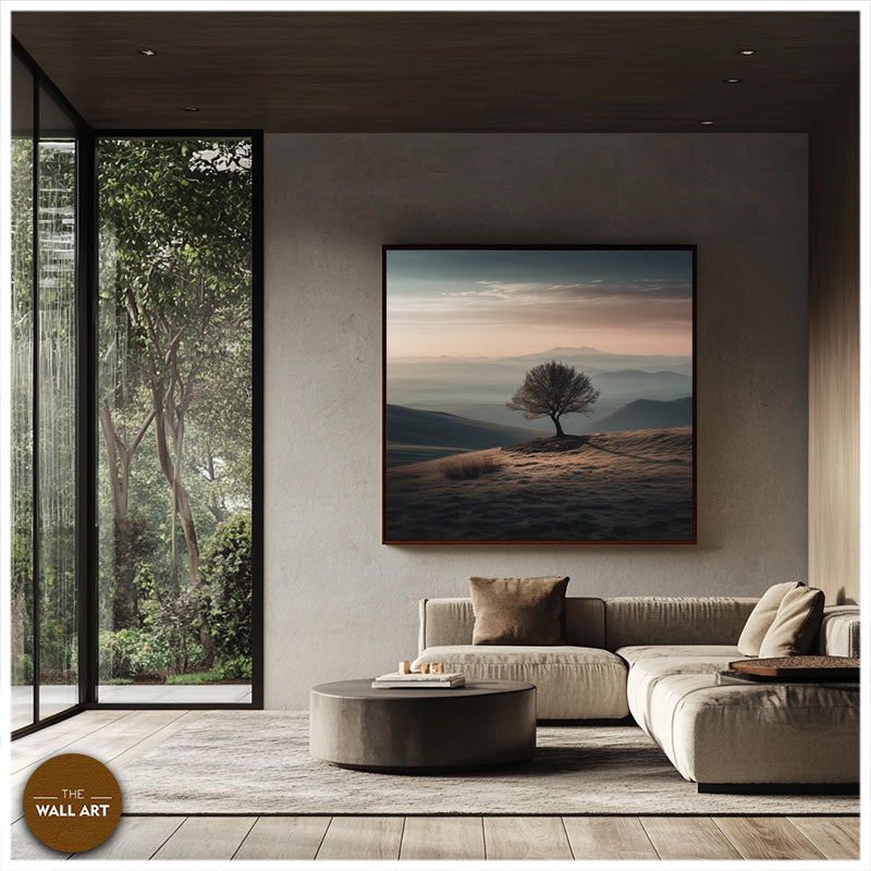 ALONE TREE AT DAWN IV