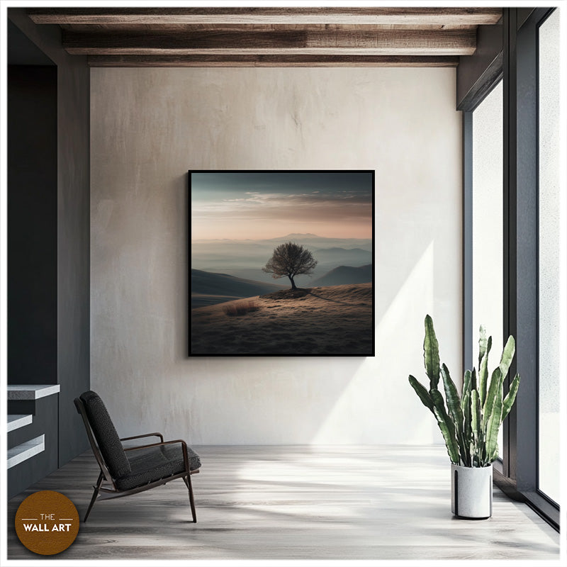 ALONE TREE AT DAWN IV