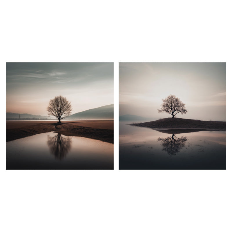 ALONE TREE AT DAWN I_SETOF2_