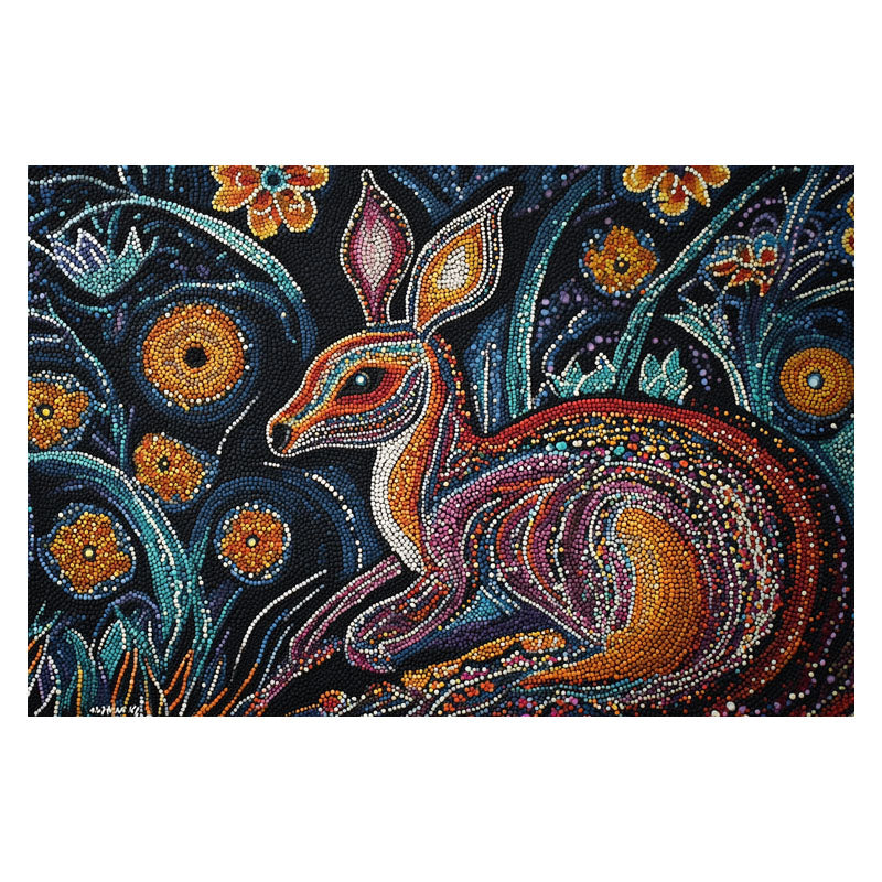 ARBORIGINAL ART OF KANGAROO II