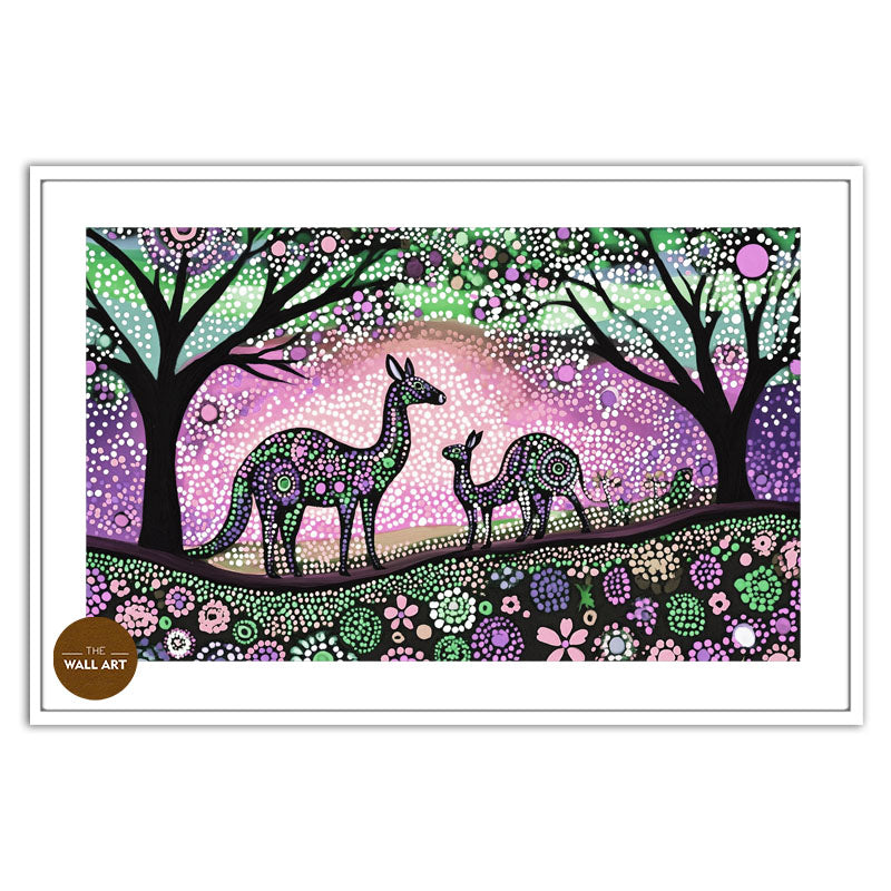 ARBORIGINAL ART OF KANGAROO I